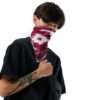 Bandana / Halstuch im Telas de Lengua Design Rot – Bild 2