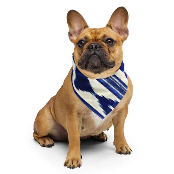 Bandana / Halstuch im Telas de Lengua Design Blau