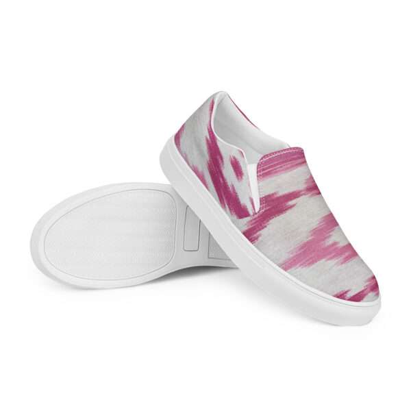 Damen-Canvas-Slipper - Rosa – Bild 2
