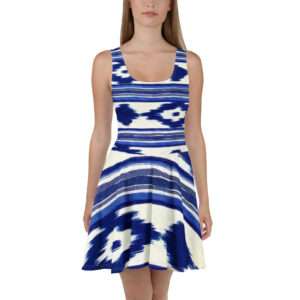 Skater-Kleid - Telas de Lengua Blau