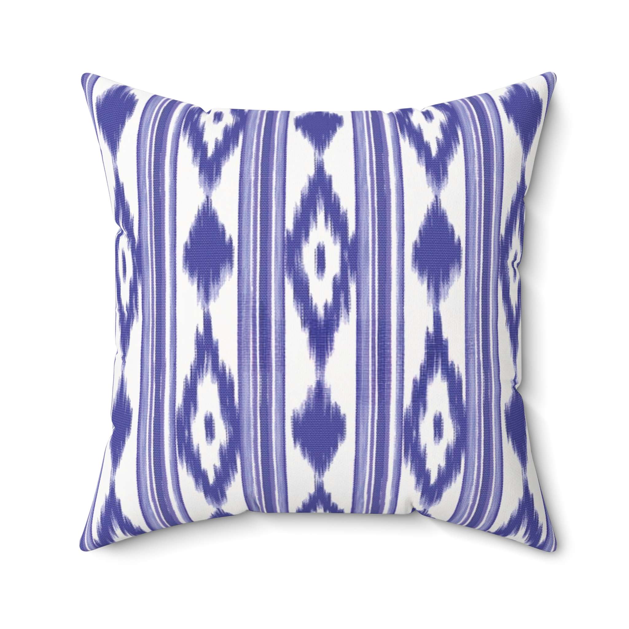 Blue Ikat Stripe Pillow | Square Pillow - Mallorca Design lightblue Blue Ikat Stripe Pillow | Square Pillow - Mallorca Design lightblue – Bild 6