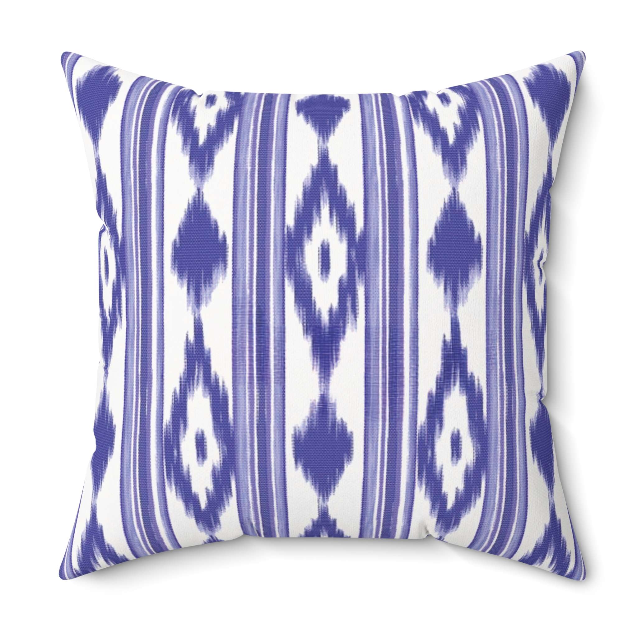 Blue Ikat Stripe Pillow | Square Pillow - Mallorca Design lightblue Blue Ikat Stripe Pillow | Square Pillow - Mallorca Design lightblue – Bild 7