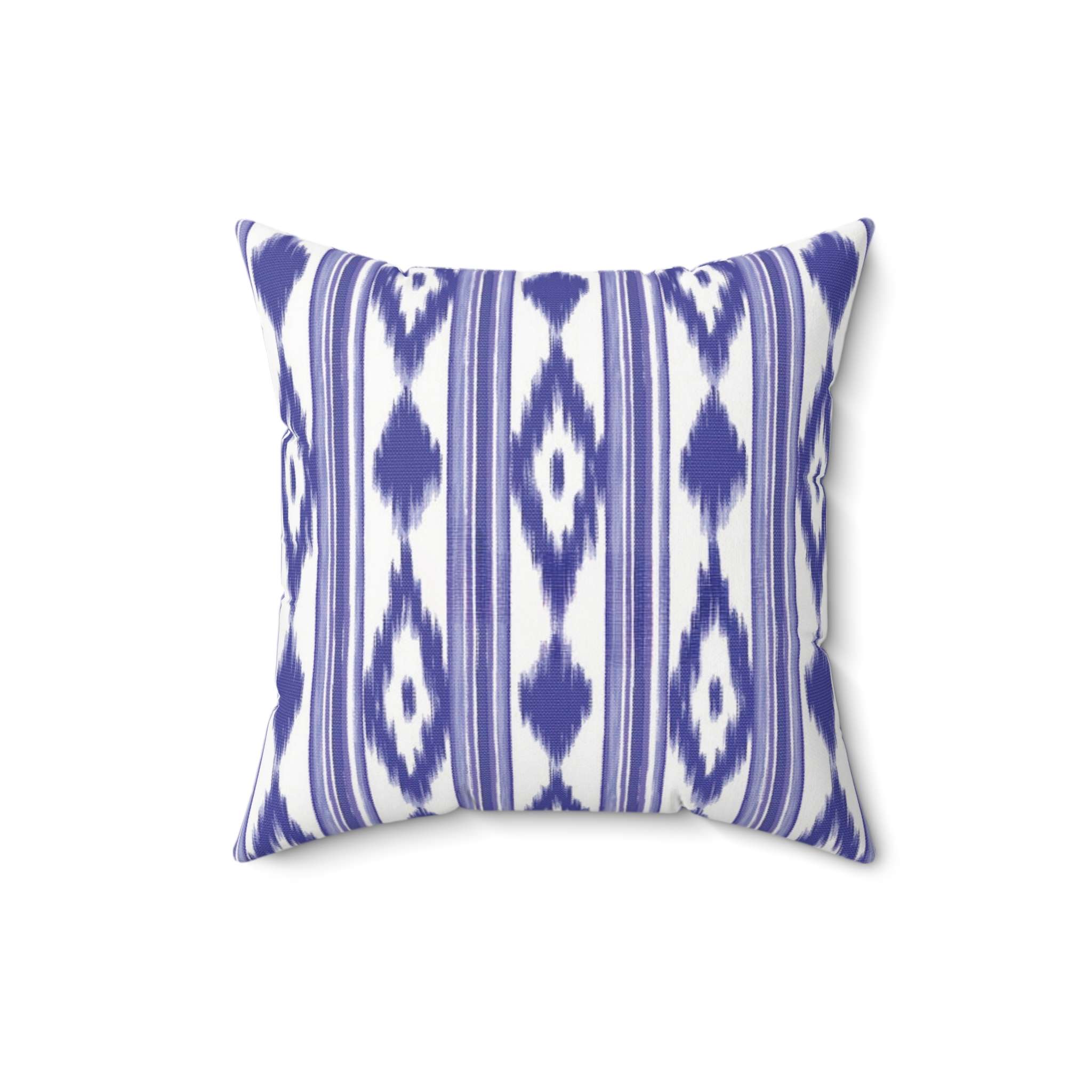 Blue Ikat Stripe Pillow | Square Pillow - Mallorca Design lightblue Blue Ikat Stripe Pillow | Square Pillow - Mallorca Design lightblue – Bild 2