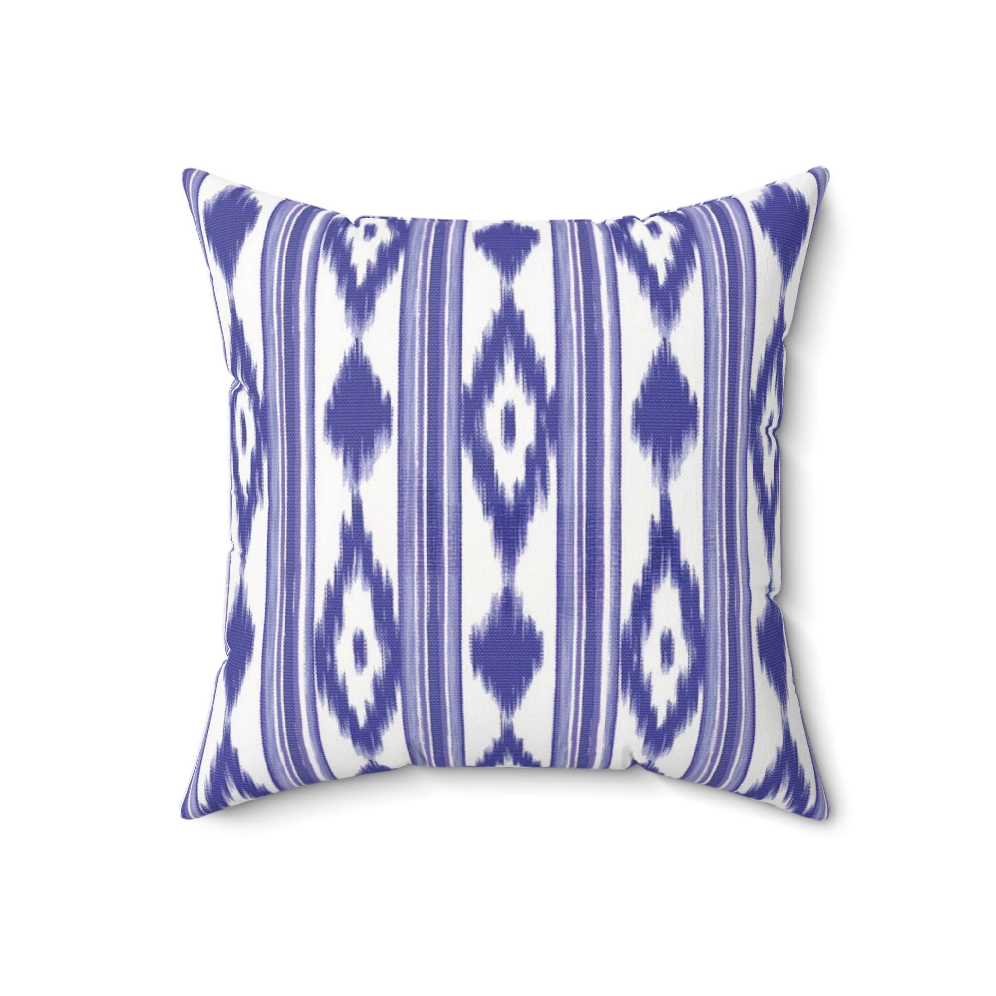 Blue Ikat Stripe Pillow | Square Pillow - Mallorca Design lightblue Blue Ikat Stripe Pillow | Square Pillow - Mallorca Design lightblue – Bild 3